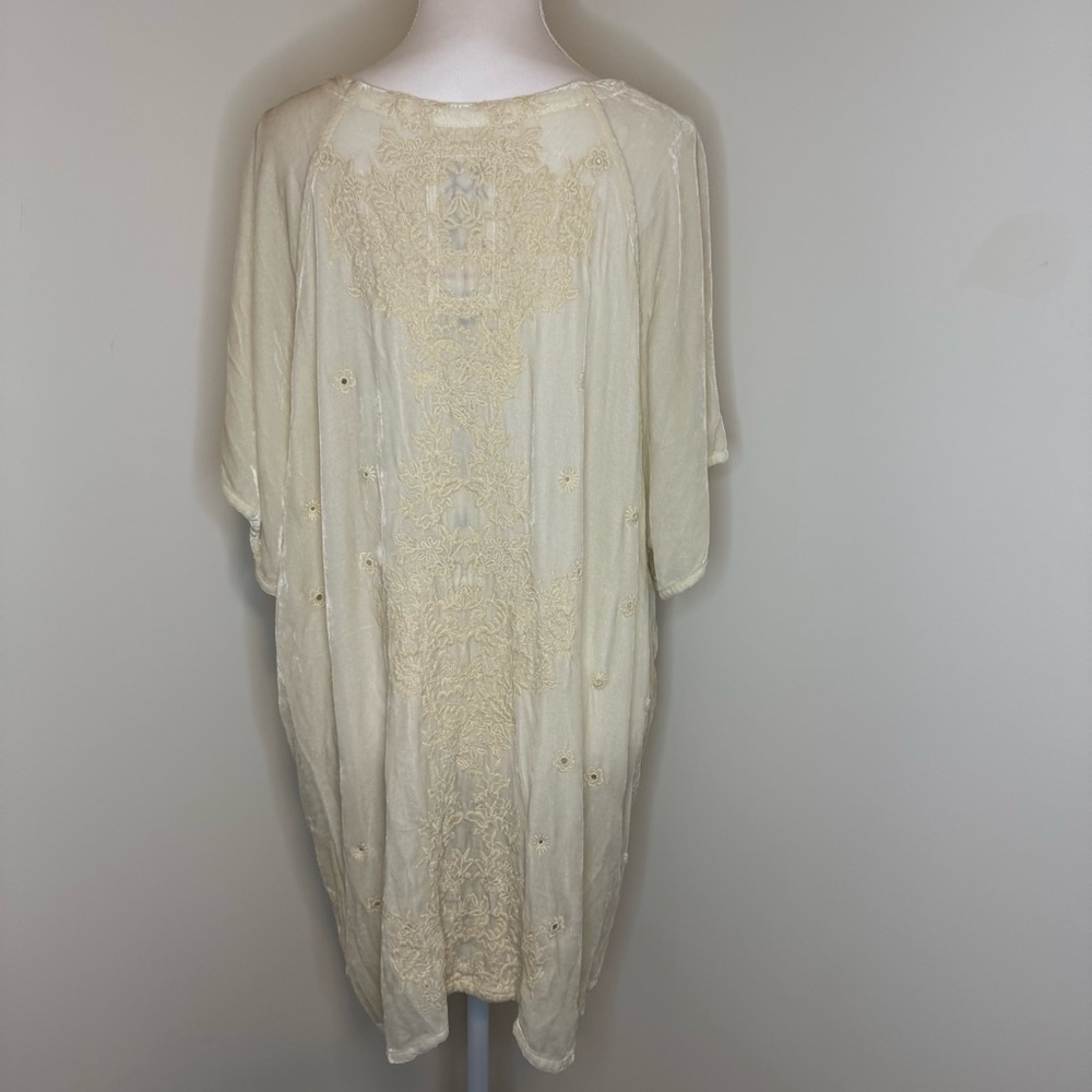 Johnny Was April Velvet Blouse NWT - Size Small - Picture 4 of 7